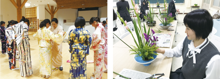 日本舞踊や着付け、華道・茶道で日本文化を学ぶ