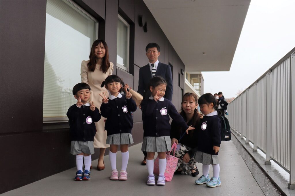 入園式～上級児～ | 福岡市南区にある幼稚園。認定こども園マリア幼稚園